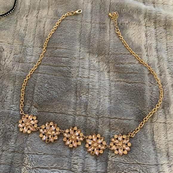 Forever21 statement necklace and 4 chokers - Picture 2 of 4